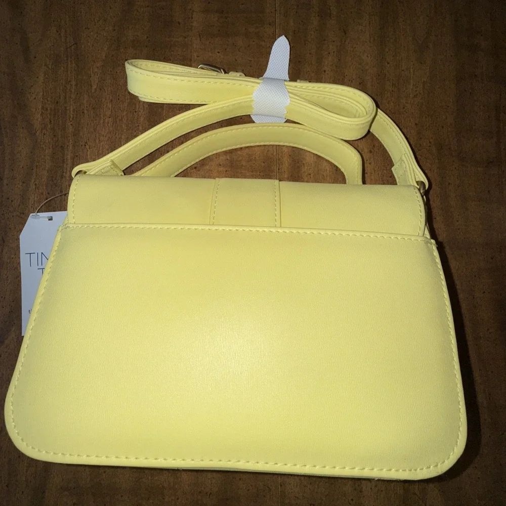 Time‎ and Tru Women'S Vida Crossbody Bag, Bright Yellow